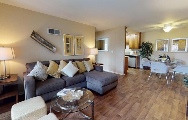 living room at Sunbow Villas, 750 Paso De Luz, CA