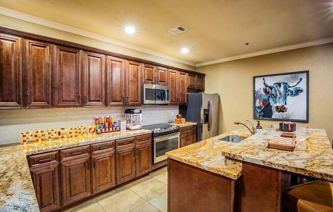 Apartments Dallas TX with Resident Community Kitchen and Coffee