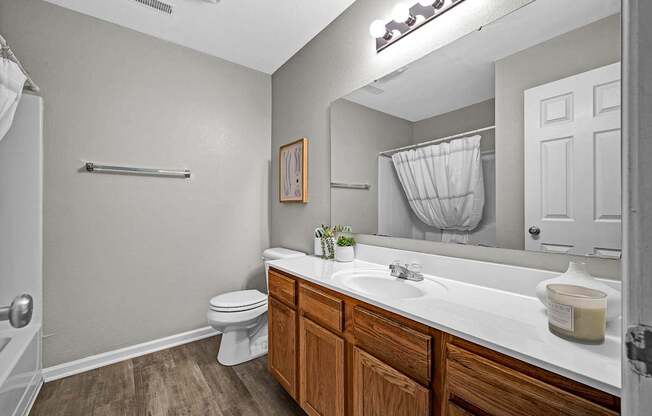 Bathroom with Large Vanity