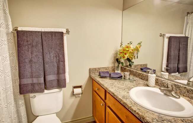 Colonial Square Bathroom Apartments in Bellevue, WA