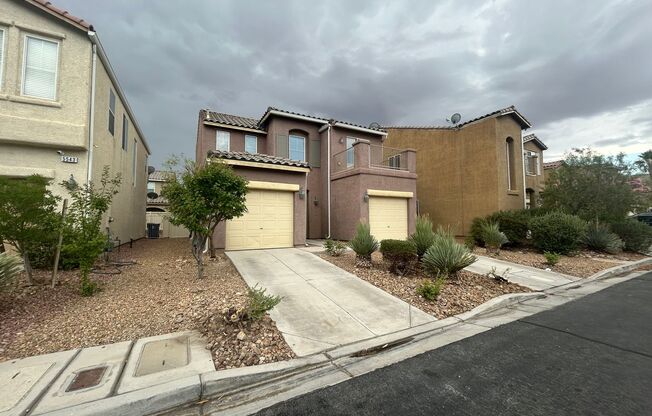 South west single family home with split garages