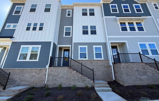 New Construction 4BD, 3.5BA Wake Forest Townhome with 2-Car Attached Garage Near Downtown