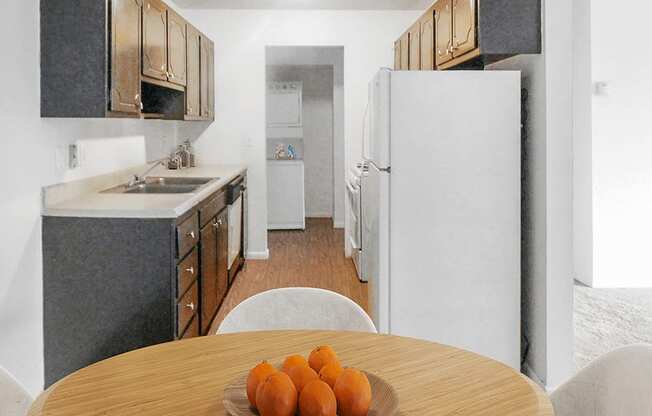 dining area in apartment