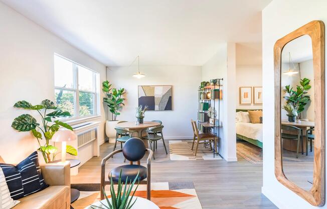 Relax and unwind in your stylish living space at Modera Woodstock. With Studio, 1-, 2-, and 4-bedroom  homes available, you’ll find the perfect setting to call home, complete with thoughtful design and modern comforts.