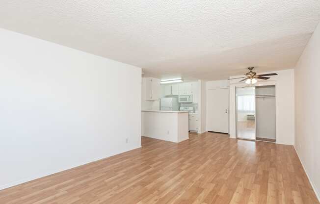 Living Room with Hardwood Floors