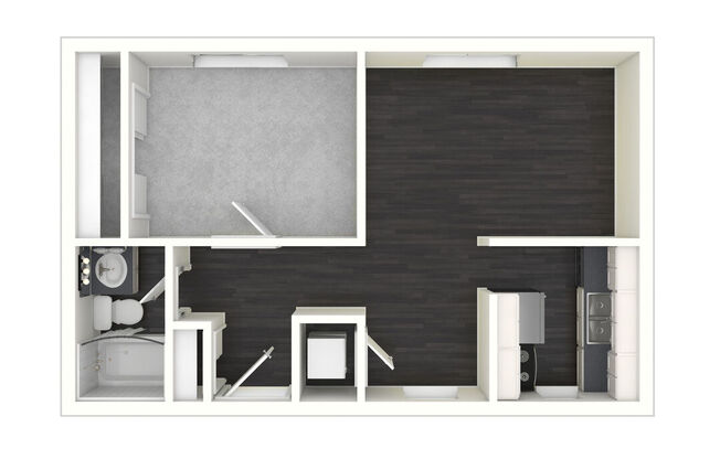 1 bed, 1 bath, 600 sqft, $2,210