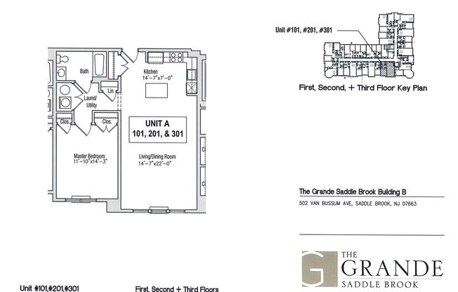 1 bed, 1 bath, 784 sqft, $2,495, Unit B301