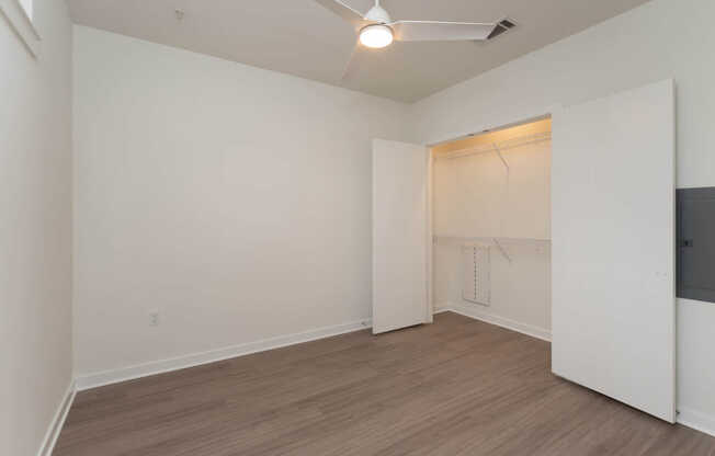 Bedroom with Hard Surface Flooring