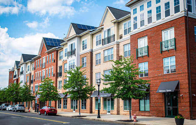 Building Exterior at Park Square Apartments, New Jersey, 07065