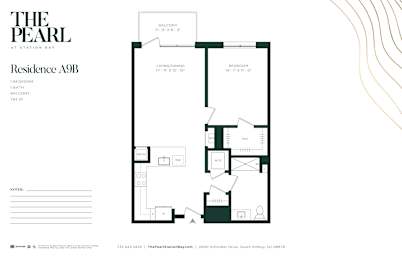 1 bed, 1 bath, $2,745