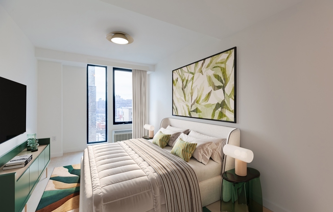 2 beds, 2 baths, $3,643, Unit 5-Q