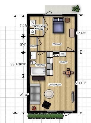 1 bed, 1 bath, 590 sqft, $700, Unit Unit 13