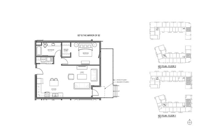 1 bed, 1 bath, 863 sqft, $1,550, Unit 221-A