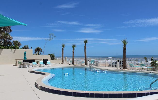 Ocean front 2 bed 2 bath condo