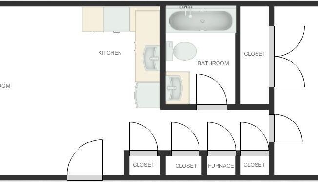 1 bed, 1 bath, 532 sqft, $875, Unit #02