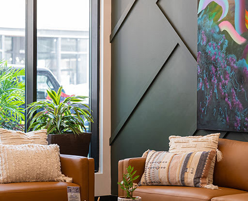 Living Area Interior at Kesler Apartments, Fargo, ND, 58102