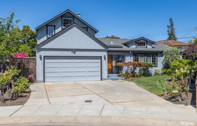Elegant 3-Bedroom Home in Palo Alto’s Midtown Neighborhood – Peaceful Cul-de-Sac Location with Pond