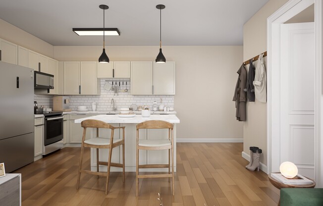 2 beds, 1 bath, 733 sqft, $1,700