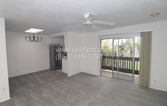 1BR/1BA LA MESA w/ 2 Balconies near Lake Murray