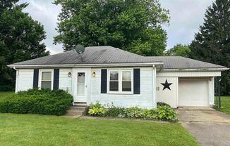 Fenced Yard and Garage