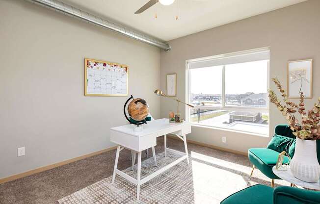 Study Desk at Lake Shore Apartments, Iowa