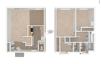 2 beds, 1.5 baths, 1,280 sqft, $1,975