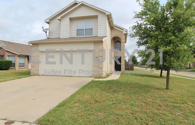 Nice 2-Story 3/2.5/2 in Crowley ISD For Rent!