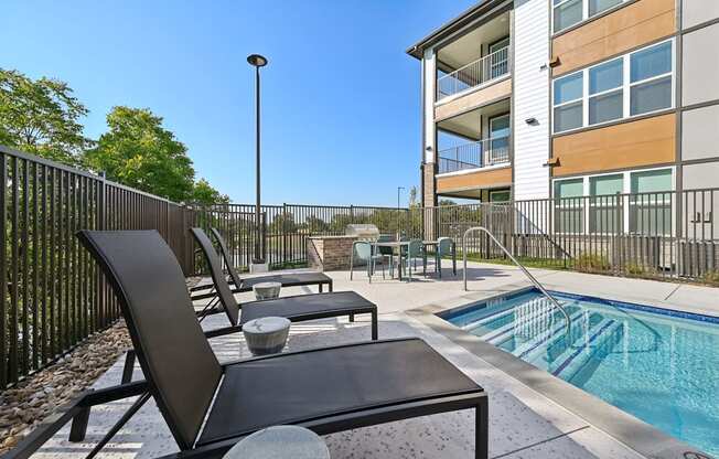 Pool at Whispering Pines at Westdale Hills in Euless, TX