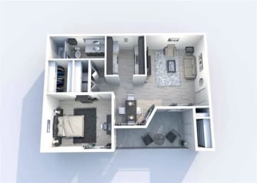 1 bed, 1 bath, 759 sqft, $1,040