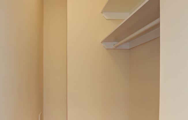 Spacious Closets at Park Terrace, Washington