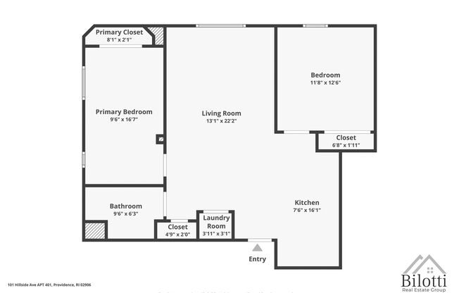 2 beds, 1 bath, 830 sqft, $2,500, Unit 301