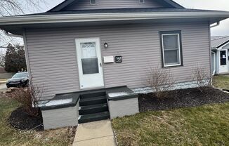 Beech Grove Downtown 3 BR/2BA single family home for rent, large deck and fenced yard with livable extra room in basement.
