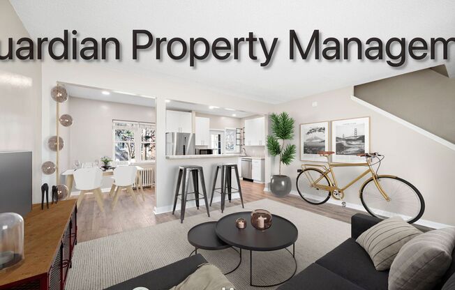 Bde Maka Ska Town Home, Just Renovated , Garage Space Included, Heat Paid, Dishwasher, W/D.