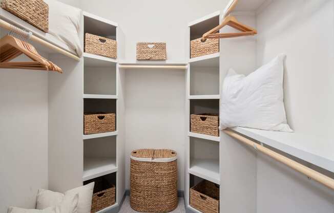 Spacious closet storage  | District at Rosemary
