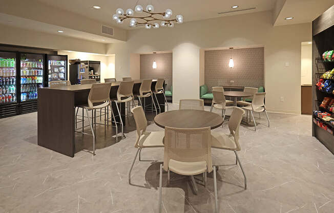 Convenience Market with Cafe at Residences at 55 in Downtown Cleveland OH