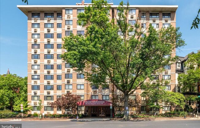 Incredible Location in Dupont Circle- Updated One Bedroom W/Private Balcony, Pets Welcomed!