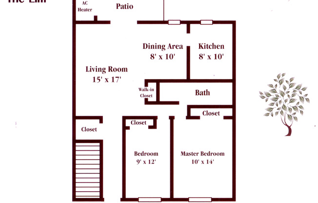 2 beds, 1 bath, 930 sqft, $1,940, Unit B-11