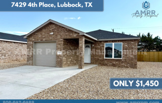 NEW 3 Bedroom Home In Frenship ISD