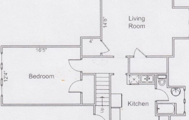 1 bed, 1 bath, 700 sqft, $1,350, Unit #5