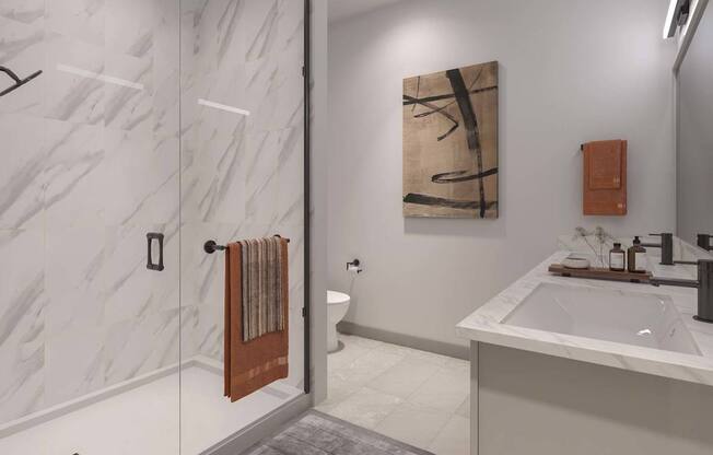 Luxurious Bathroom at Elysium, Phoenix, 85054