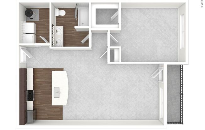 1 bed, 1 bath, 819 sqft, $1,699