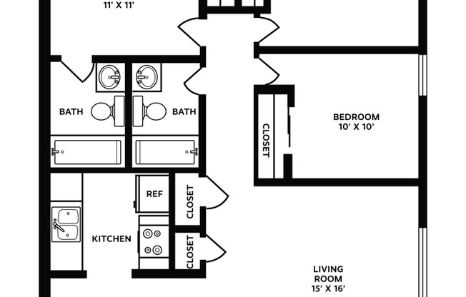 3 beds, 2 baths, 1,150 sqft, $1,745