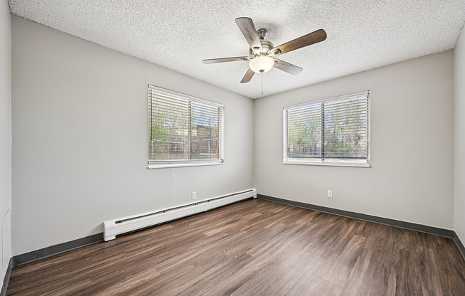 Bright and spacious bedroom