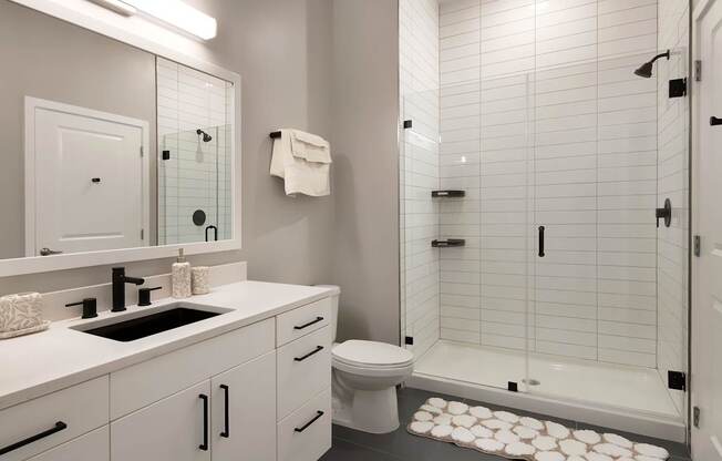 Bathroom with shower