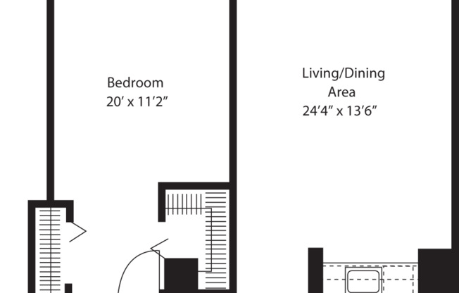 1 bed, 1 bath, 917 sqft, $3,841