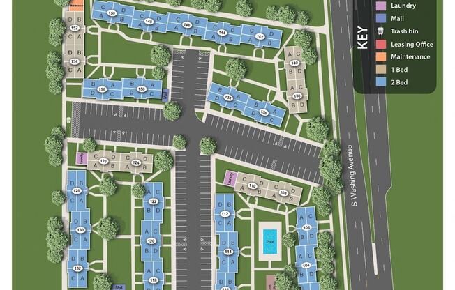 the site plan landing site development