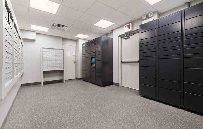 Amazon Hub package lockers