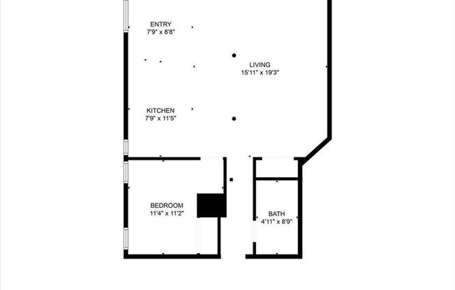 1 bed, 1 bath, 870 sqft, $995, Unit 6093 Vermont U-C