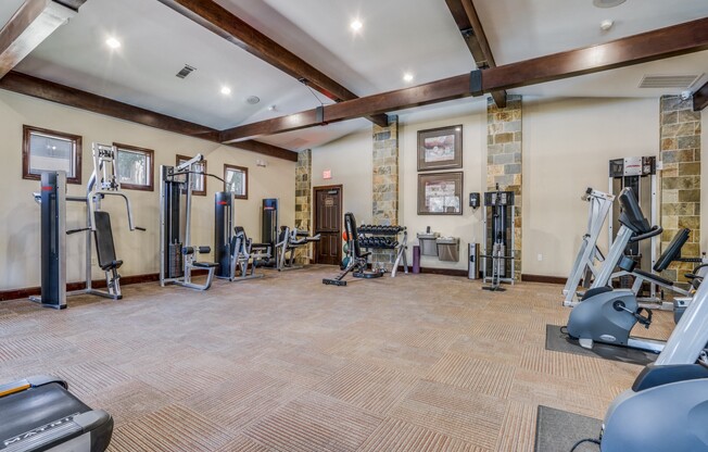 Community Fitness Center at The Canyons Apartments, Fort Worth, Texas