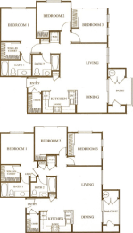 3 beds, 2 baths, 1,212 sqft, $3,506